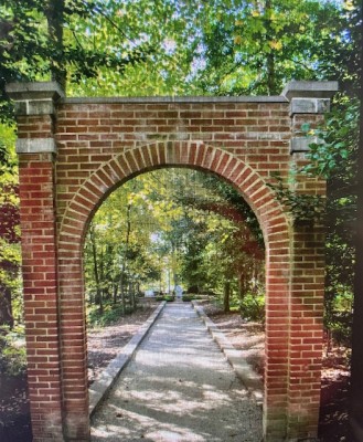 Entry to the Mount Vernon Slave Cemetery